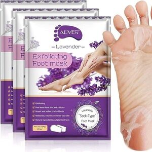 ALIVER Lavender Foot Peel Mask - 3 Pack